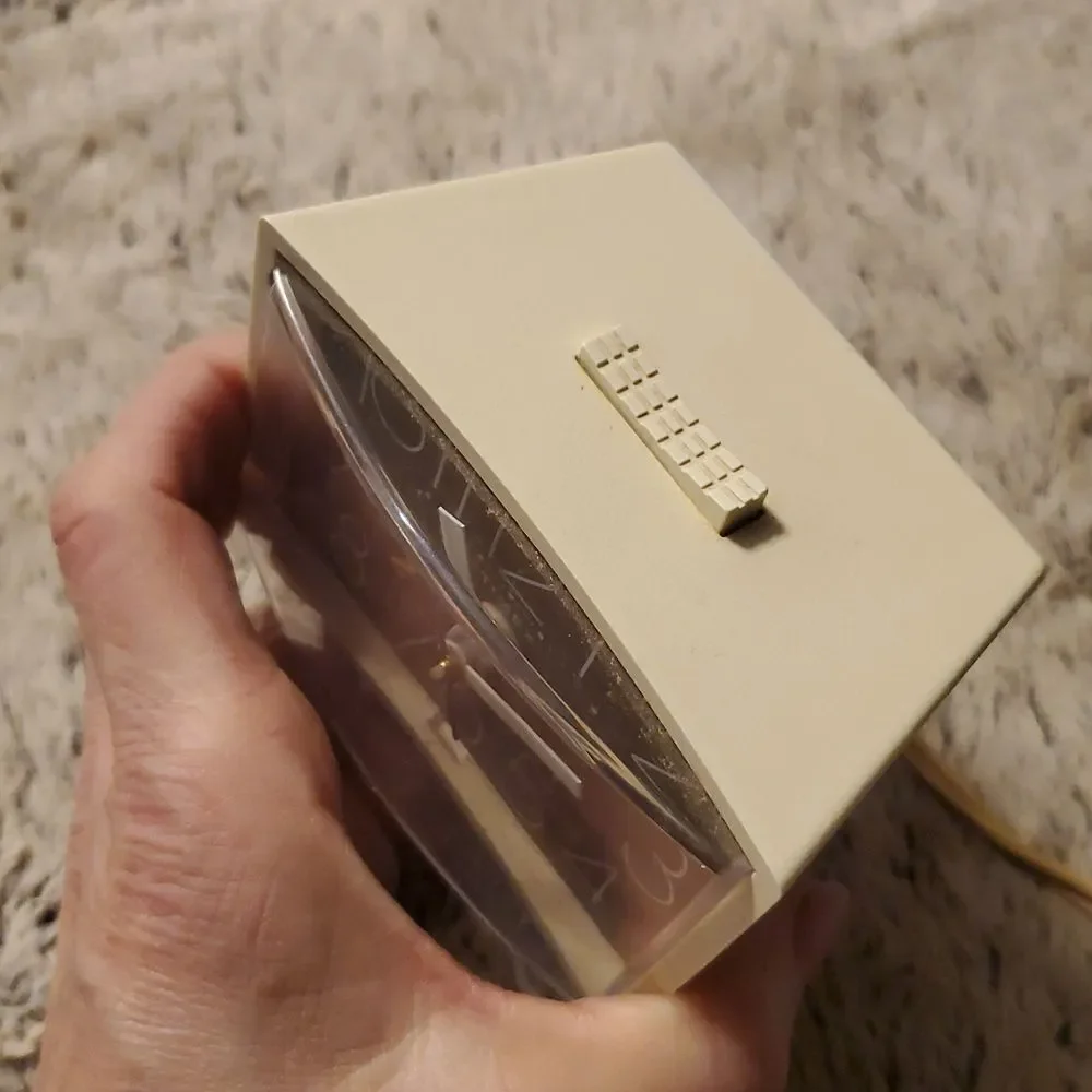 1960s Retro Timex Light Up Analog Electric Alarm Clocks‎ MCM Tested Working